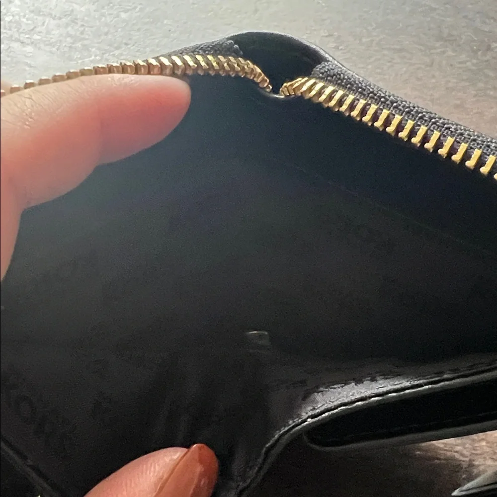Michael Kors Black Wallet with Gold Hardware - Picture 4 of 4